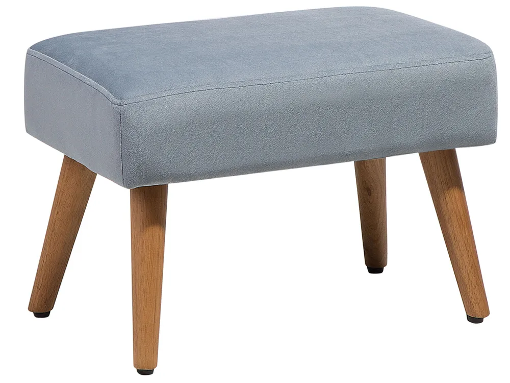 Tissu doux Footstool Grey TAKOMA