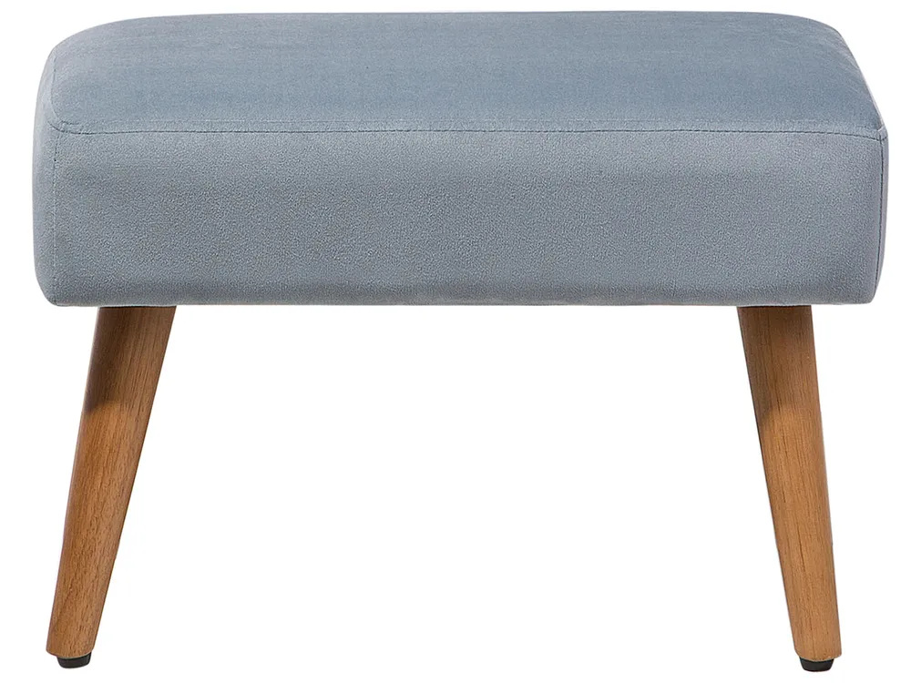 Tissu doux Footstool Grey TAKOMA