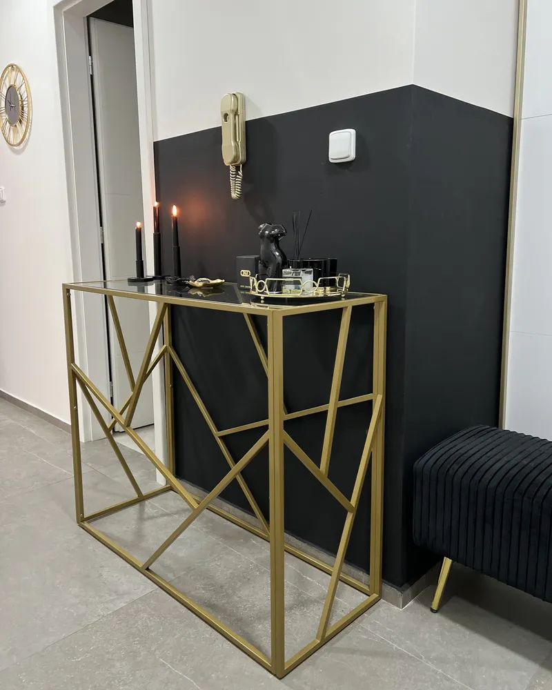 Velours Bedroom Bench Black PATERSON - Conforme aux Normes
