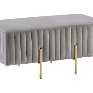 Velours Bench Grey DAYTON