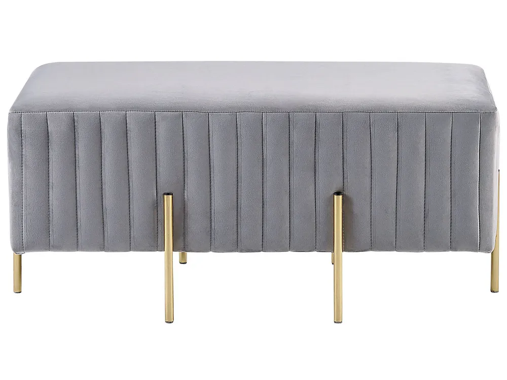 Velours Bench Grey DAYTON