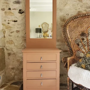 Chiffonnier à miroir vieux style