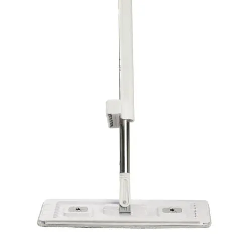 Self-Wringing Microfiber Flat Mop 4 À usage multiple Pads Hardwood & Tile Cleaning