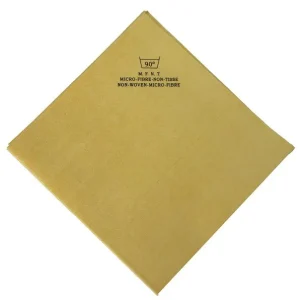 De Witte Chiffon microfibre non tissé 40 x 38 cm jaune - 140 g ECO PU: sachet de 5 pièces 370.000.001 acquérir à bas prix
