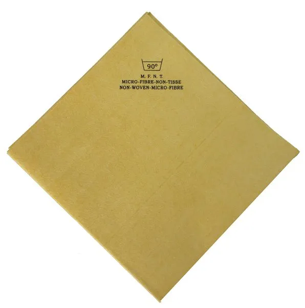 De Witte Chiffon microfibre non tissé 40 x 38 cm jaune - 140 g ECO PU: sachet de 5 pièces 370.000.001 acquérir à bas prix