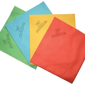 De Witte Chiffon microfibre non tissé 40 x 38 cm rouge PU: sachet de 5 pièces 377.100.003 choisir à bas prix