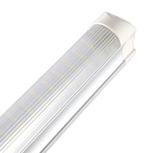 2' 10W 110-277V 6500K CCT 1300 Lumens Aspect glacé LED Integrated Tube (Pack 20)