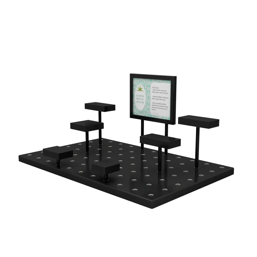 Modular Multi Level Display Riser Kits - Ample Unit High Gloss Black Finish Econoco ZNKIT2GB