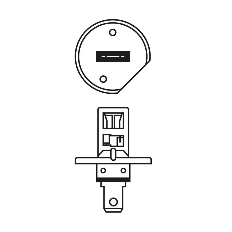 Ampoule BOSCH 1987301005 H1 Intègre Light 12V 55W P14,5s