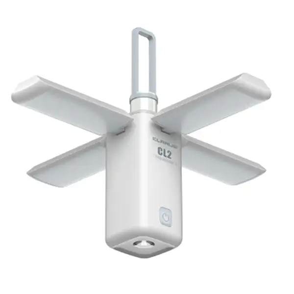 lampe de camping LED pliable CL2, 750 lumens (piles incluses)