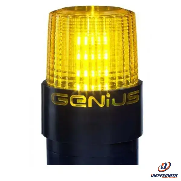 Lampeggiatore Guard Led 24vac Genius 6100316 Made Italy Tecnologia Affidabile