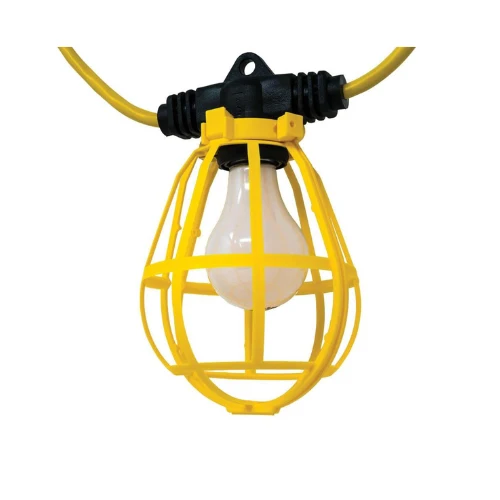 100 ft 14/3 SJTW Plastic Gaurd String Light Jaune doré 7155SW (Pack 2)