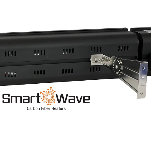 24" 208V 1500W Radiant Heater Carbone Lamp w/ Remote