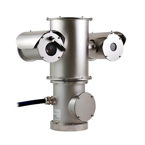 336 x 256 Network Outdoor Dual Vision Calorifuge PTZ Camera 35mm Lens NXPTZT12AW0Z00C