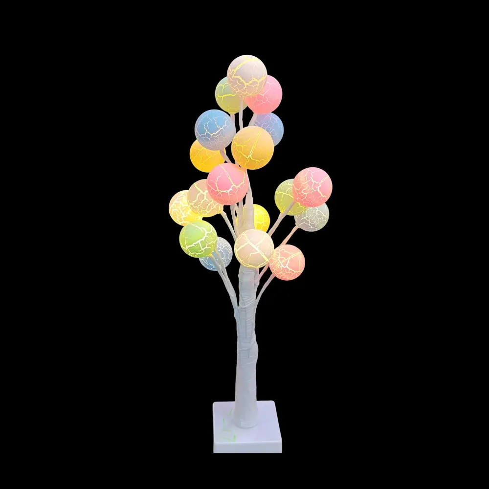 60cm LED Tree Balls Multicoloured