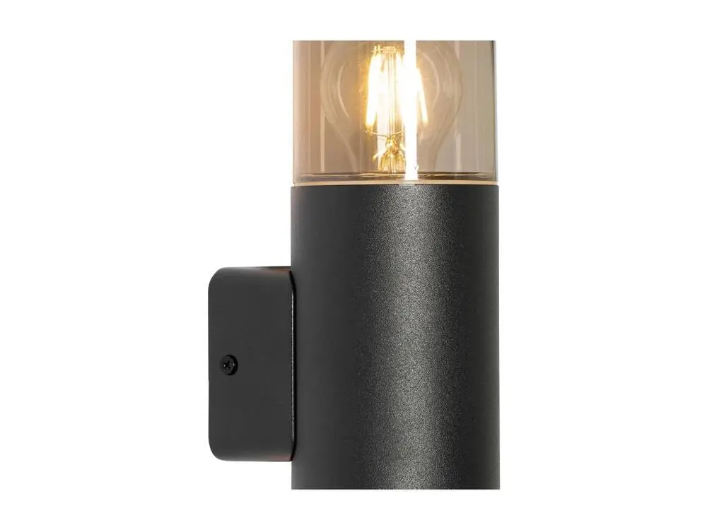 Amortisseur arrière Applique d'extérieur actuel noire 2 lumières IP44 - Odense