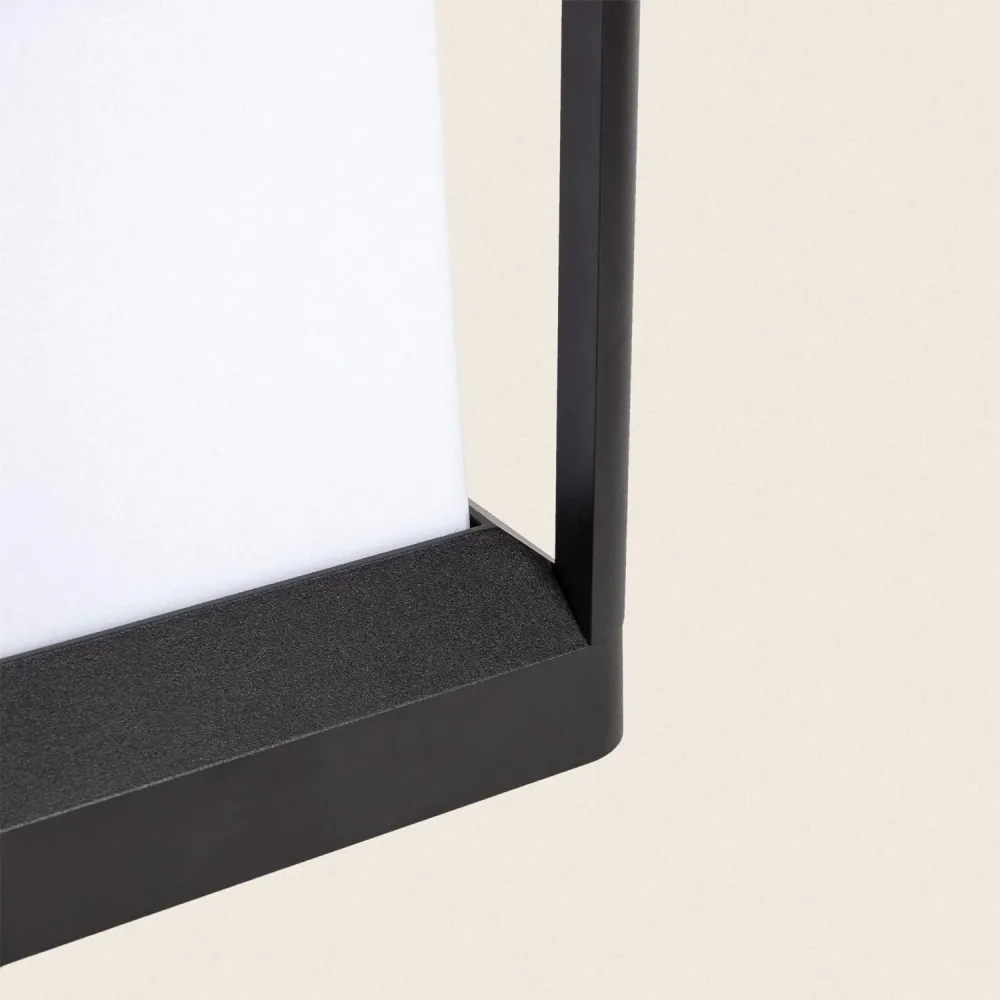 Amortisseur arrière Dispositif extérieur E27 en aluminium 21cm pour illumination LED Kubon