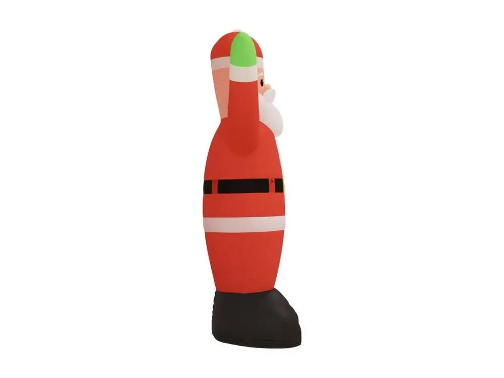 Amortisseur arrière Père Noël gonflable avec LED 820 cm