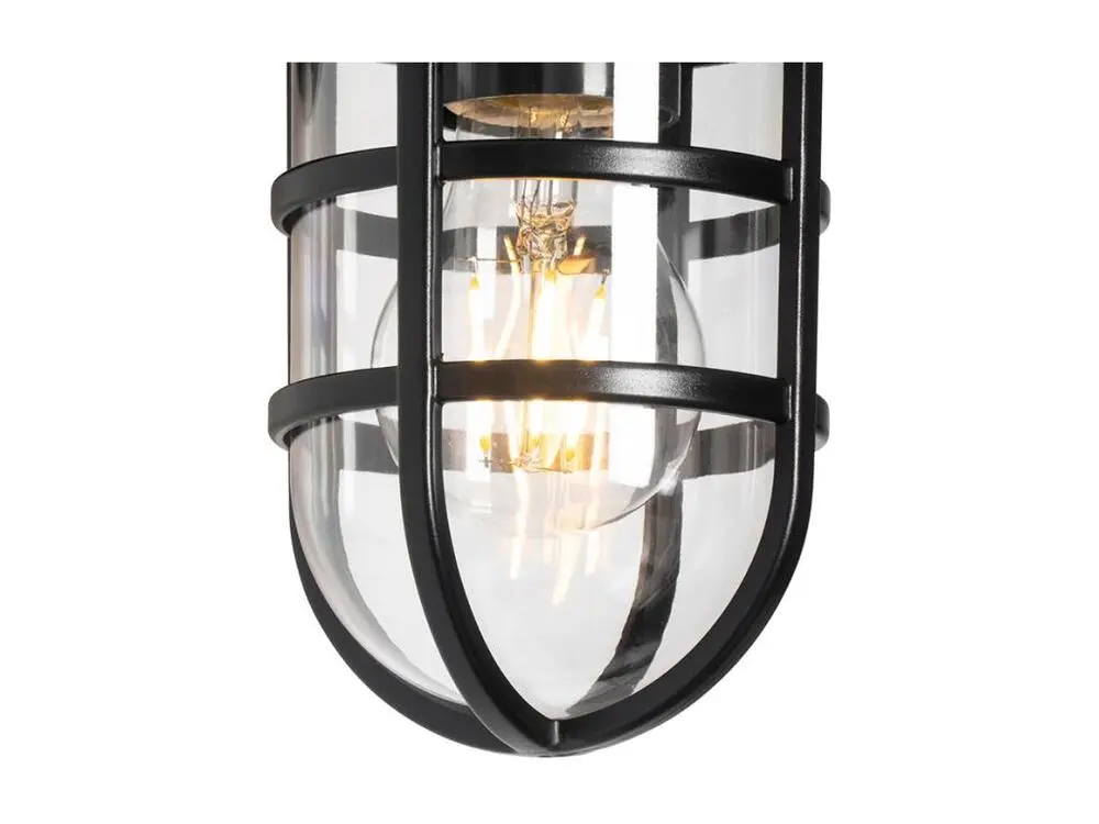 Applique d'extérieur actuel noire IP54 - Joeri
