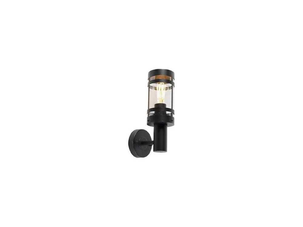 Applique d'extérieur récent noir IP44 - Gleam pour remplacement usure