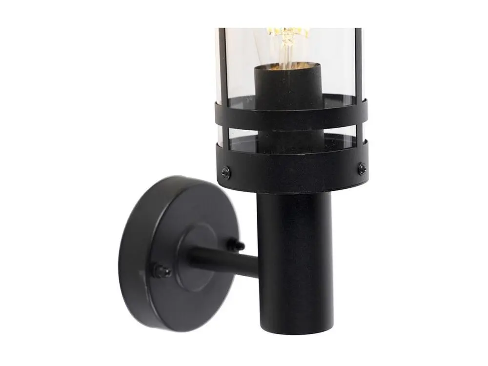 Applique d'extérieur récent noir IP44 - Gleam pour remplacement usure