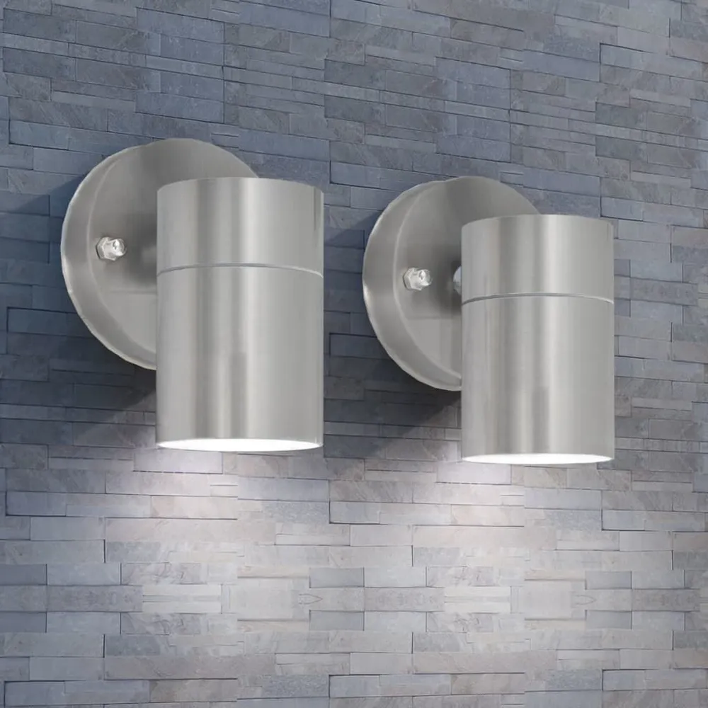Applique murale d'extérieur 2 pcs Acier inoxydable vers le bas Compatible avec Honda CRF250