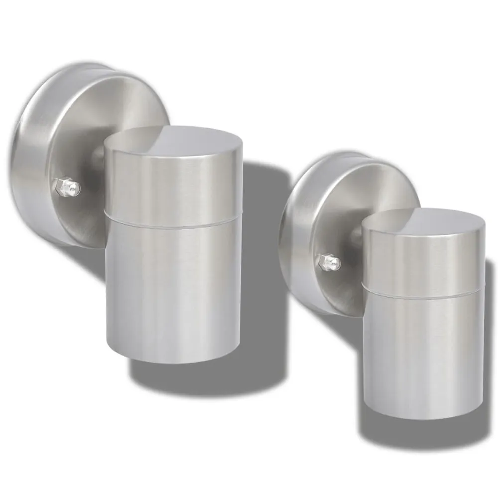Applique murale d'extérieur 2 pcs Acier inoxydable vers le bas Compatible avec Honda CRF250