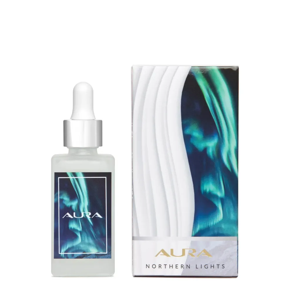 Aura Diffuser Essential Oil - Northern Lights en acier inoxydable