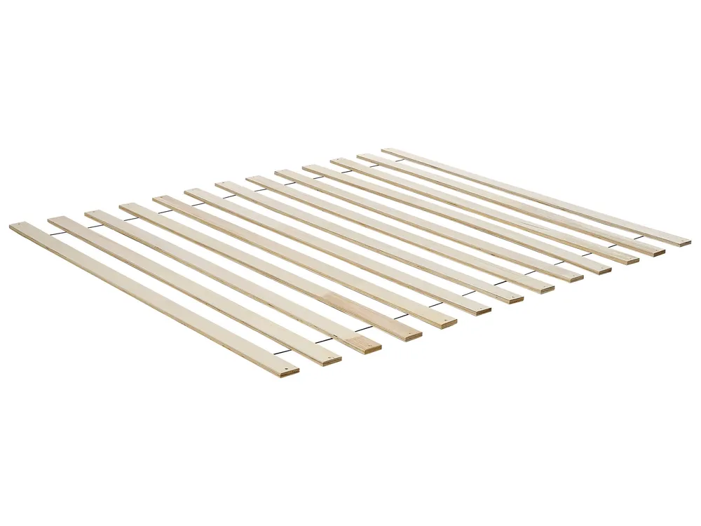 Bois naturel EU King Size Bed Light TOUCY avec meilleure adhérence