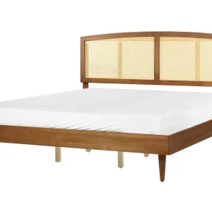 Bois naturel EU Super King Size Bed Light VARZY