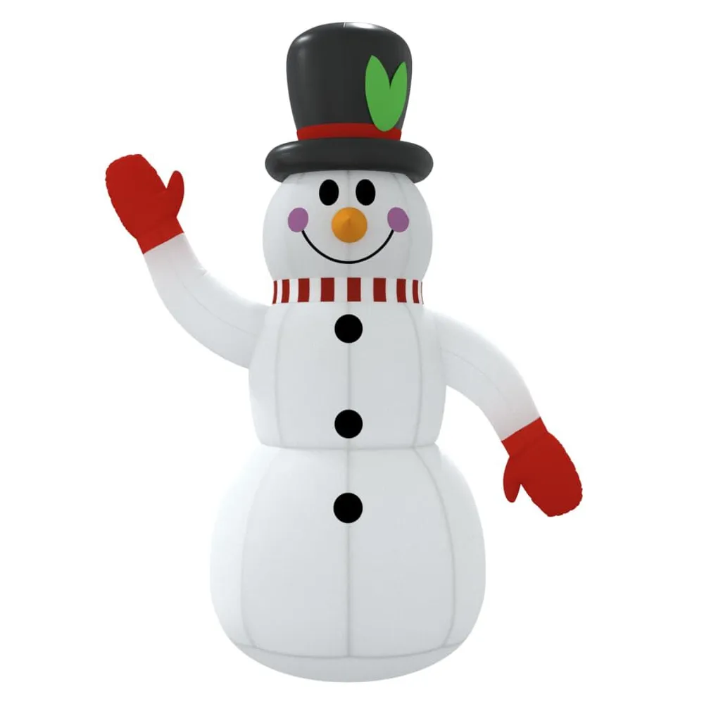 Bonhomme de neige gonflable avec LED 240 cm par Akrapovič