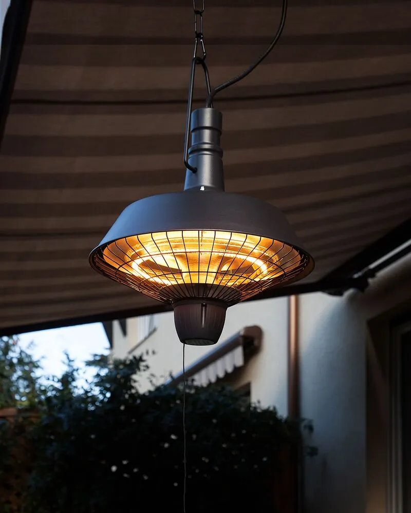 Ceiling Patio Heater Noir jais AMIATA