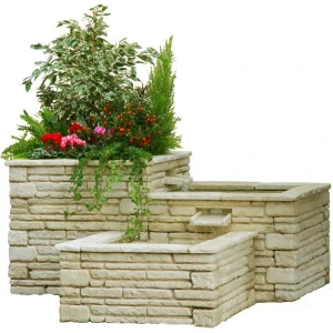 Certifié OEM Fontaine "helios"- 136 x 136 x 66 cm