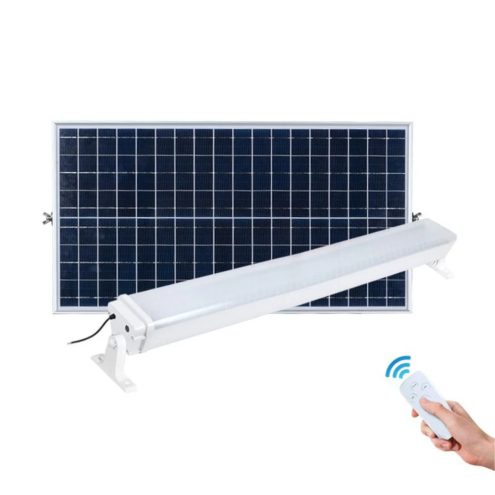 Certifié OEM Tube LED solaire d'extérieur 104cm 2100lm équivalent 200W