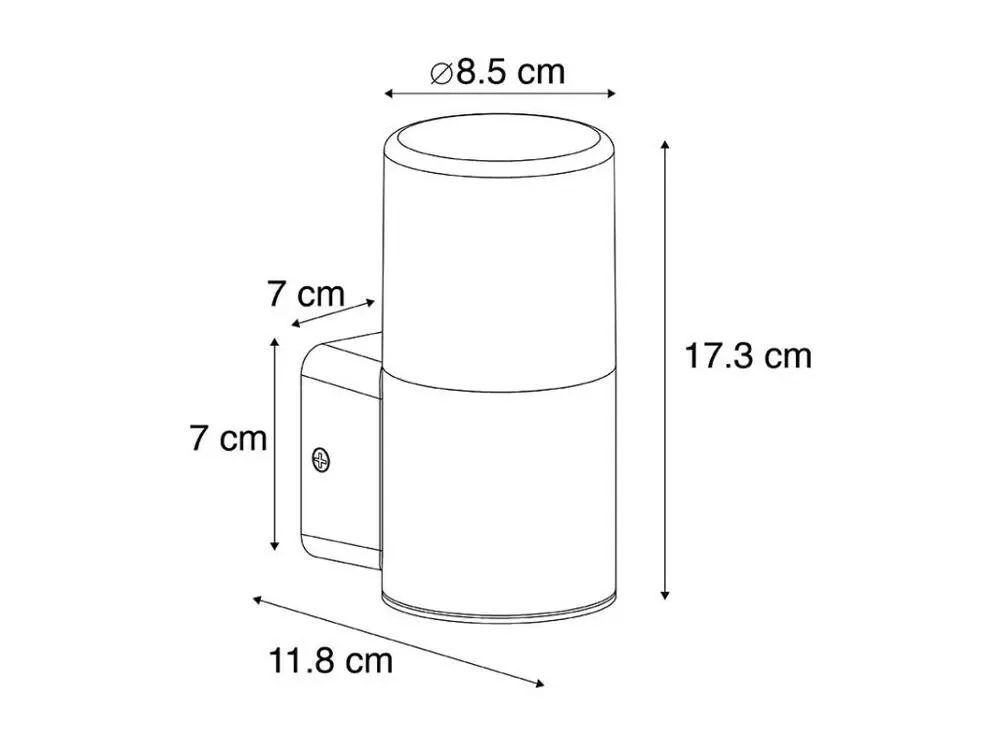 Chaîne de transmission Applique d'extérieur actuel noire avec abat-jour opale IP44 - Odense