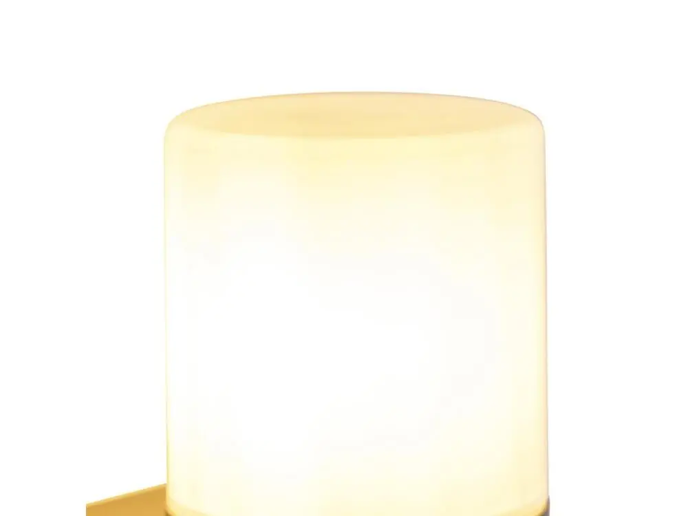 Chaîne de transmission Applique d'extérieur actuel noire avec abat-jour opale IP44 - Odense