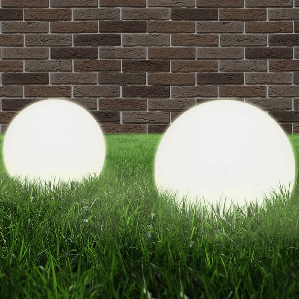 Chaîne de transmission Lampes à LED sous forme de boule 4 pcs Sphérique 25 cm PMMA