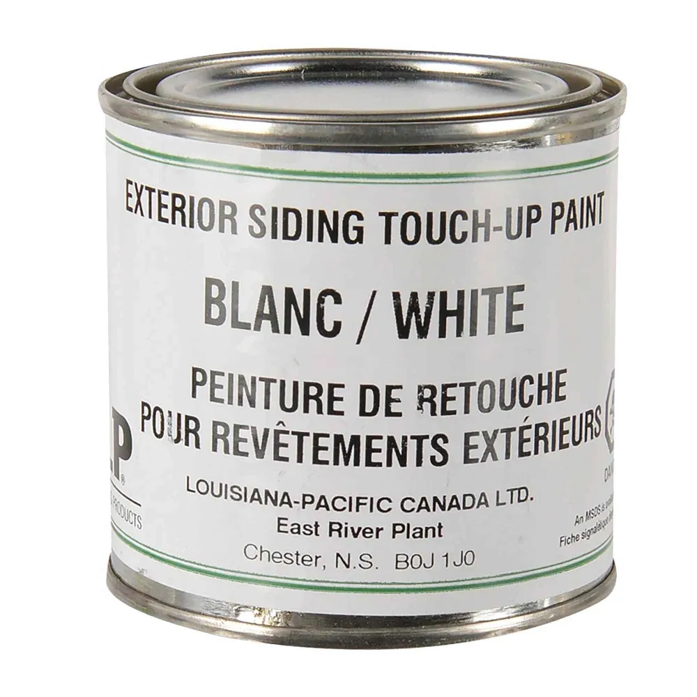 Chaîne de transmission Peinture de retouche pour revêtements extérieurs 284 ml, blanc