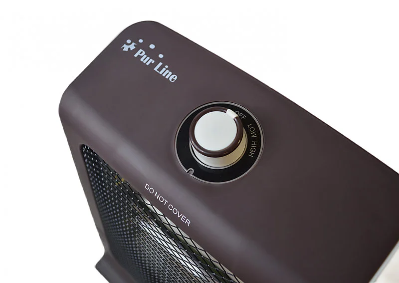 Chauffage halogène 800W deux puissances et fragile consommation