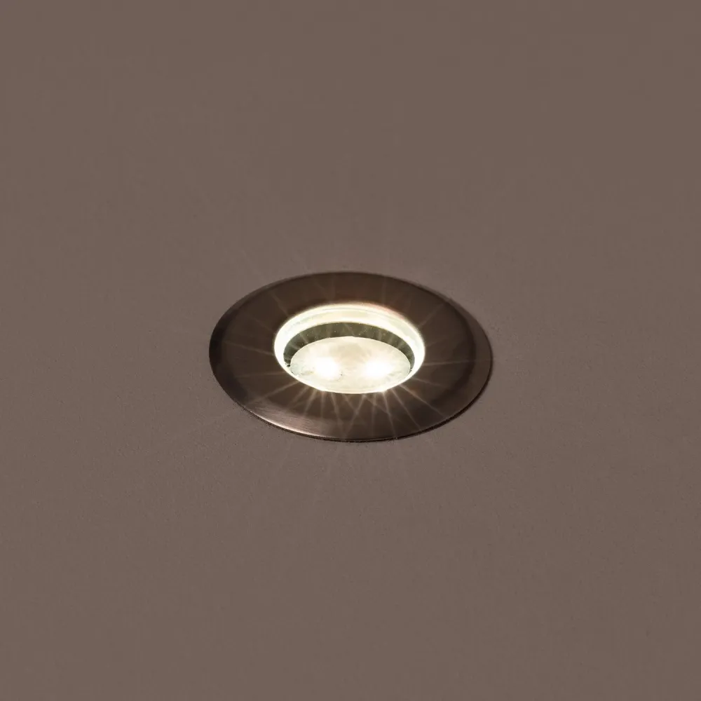 Compact luminaires LED encastrables au sol pour éclairage extérieur - 520