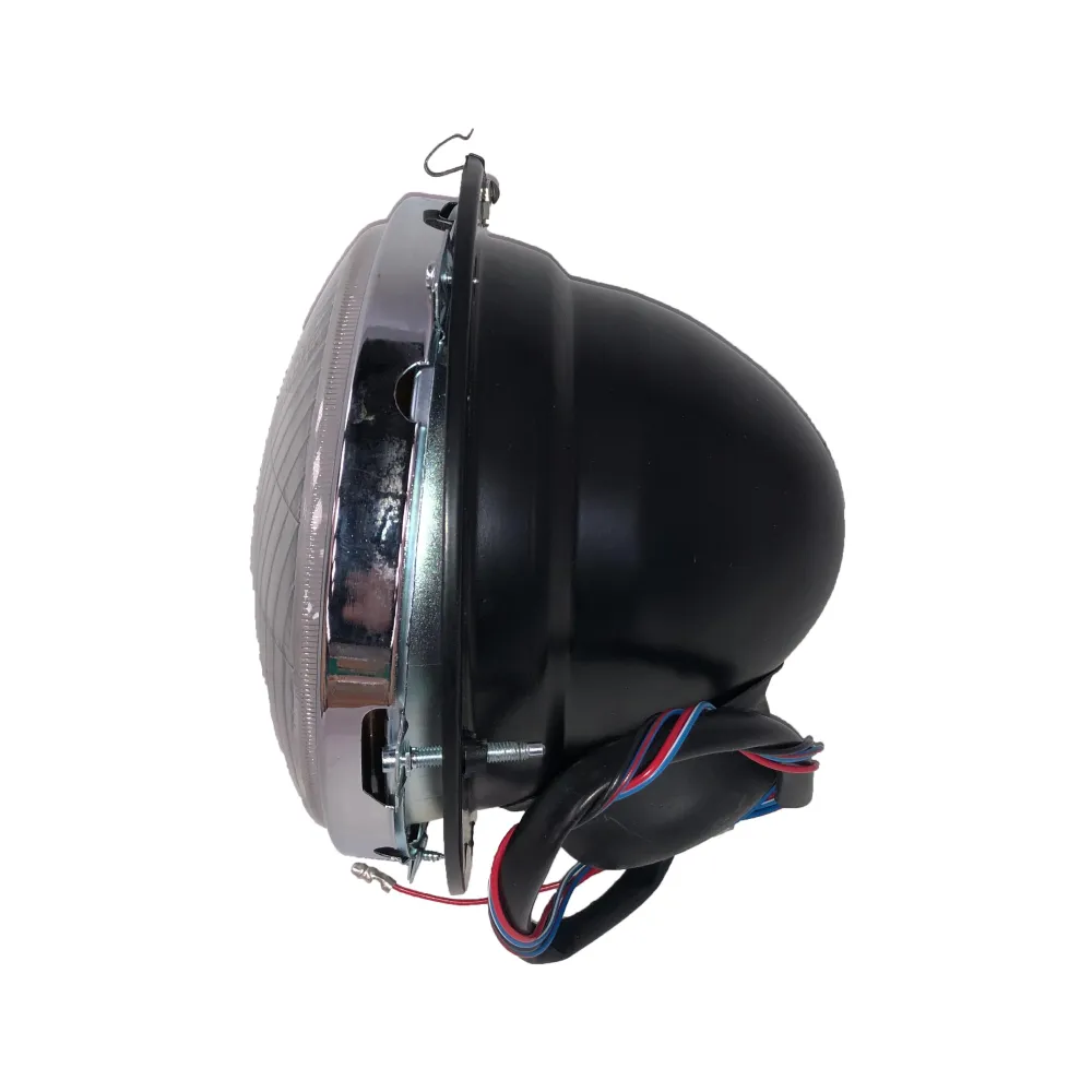 COMPLETE HEADLAMP UNIT, H4, PILOT, LUCAS