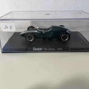 Cooper T51-Climax verte numéro 12 de 1959 - Formule 1