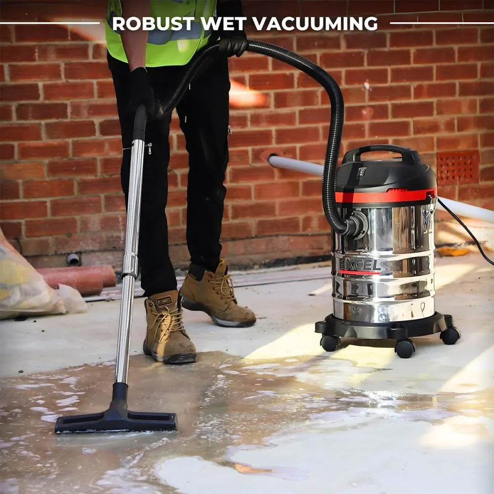 Disque de frein perforé Excel 30L Wet & Dry Vacuum Cleaner 240V/1400W Without Power Take Off Socket