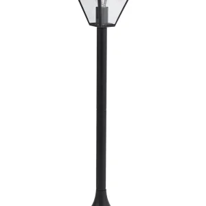 Disque de frein perforé Lampe borne d'extérieur noire GOSABA