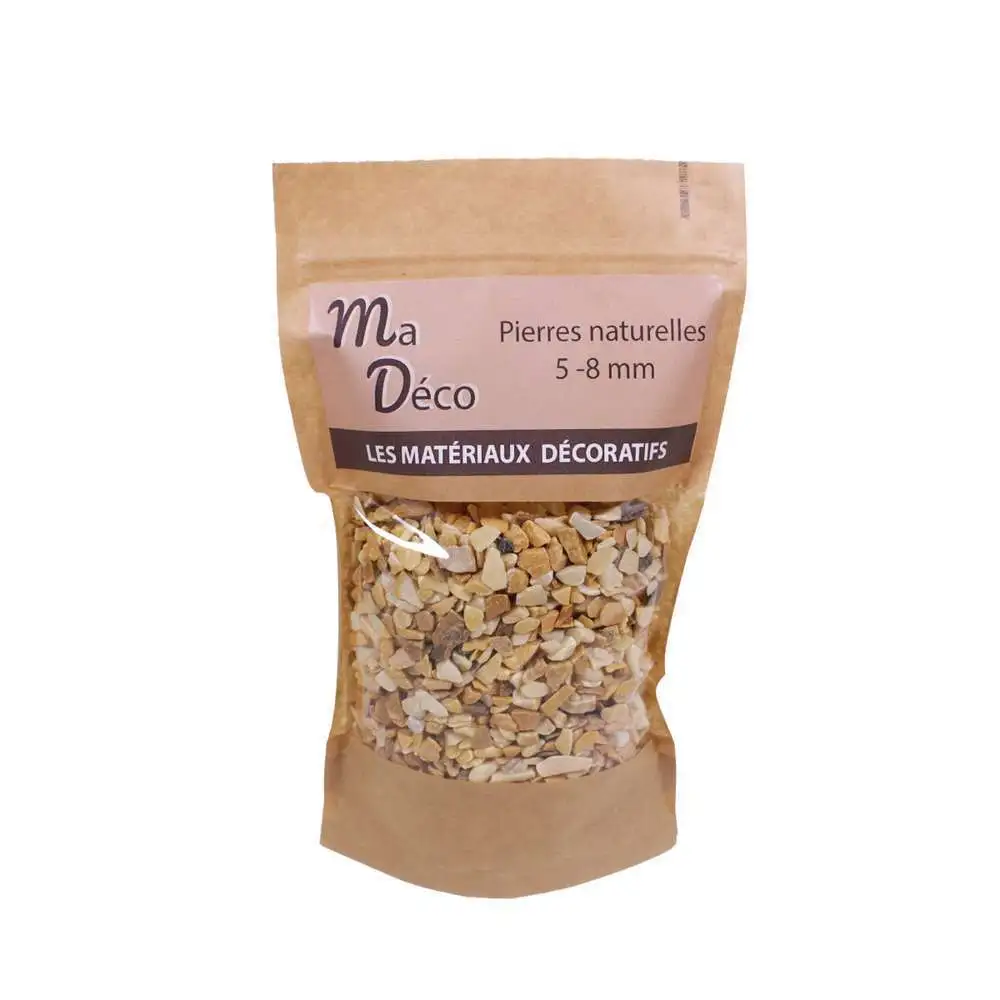 Disque de frein perforé Pierre naturelle (5 à 8mm): crème, 500g