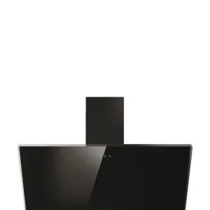 Elica 90cm Vertical Wall Mounted En cristal Cookerhood/Extractor - Black