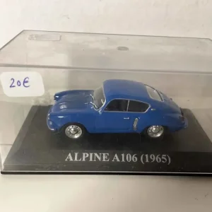 Filtre à air sport Renault Alpine A106 bleue de 1965 (petite boite plexi)