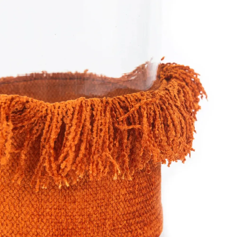 Oh My Gee Candle Holder - Rust Velours - XL