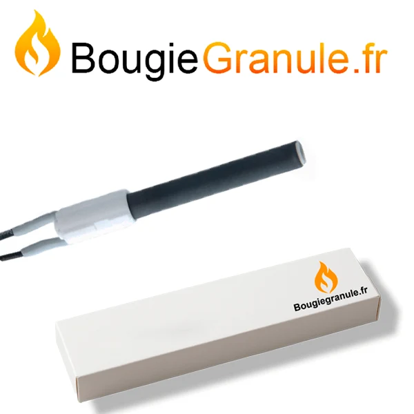 Godin - Bougie résistance d'allumage céramique pour poêle à granulé avec joints neufs