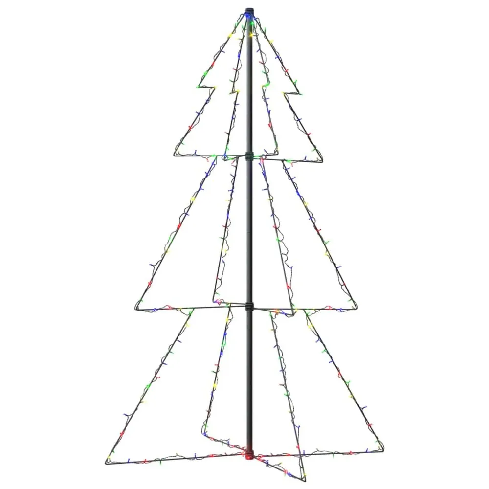 Haute Performance Arbre de Noël cône 200 LED d'intérieur/d'extérieur 98x150 cm